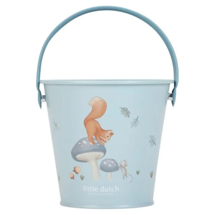 Cubo de metal Amigos del Bosque - Little Dutch