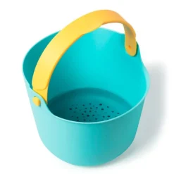 Cubo de playa con colador Bucki azul - Quut