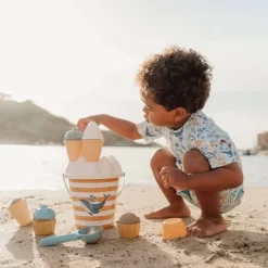 Cubo de playa con helados Ocean Dreams - Little Dutch