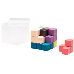 Cubo rompecabezas Soma de madera - Wissner
