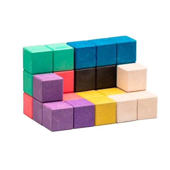 Cubo rompecabezas Soma de madera - Wissner