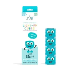 Cubos acuáticos de luz azules Blair (4) - GloPals