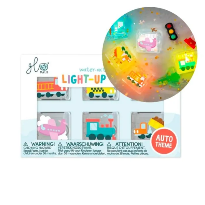 Cubos acuáticos de luz Vehículos (6) - GloPals