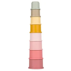 Cubos apilables con números (8) - Little Dutch
