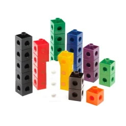 Cubos de colores para construir (100) - EDX Education