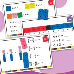 Cubos para construcción y matemáticas nivel avanzado (100) - Learning Resources