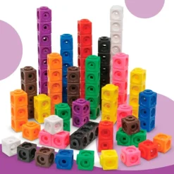 Cubos para construcción y matemáticas nivel avanzado (100) - Learning Resources