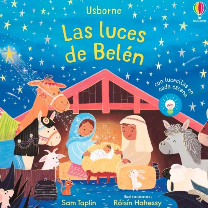 Cuento con lucecitas Las luces de Belén