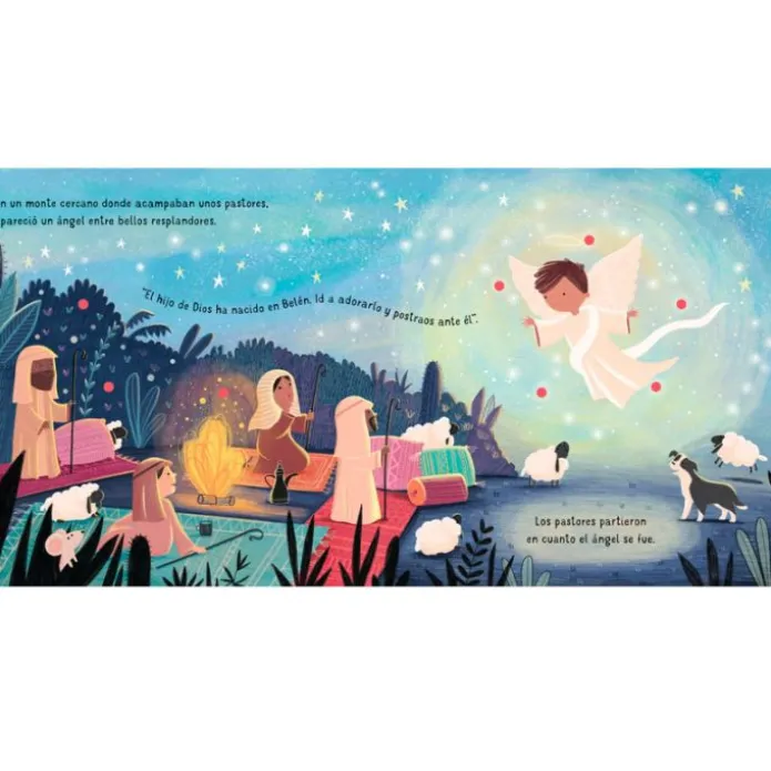 Cuento con lucecitas Las luces de Belén