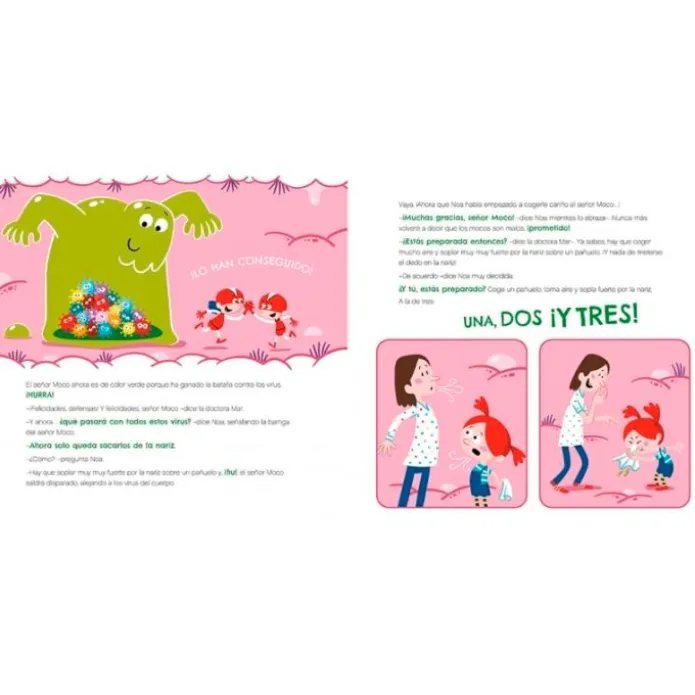 Cuento Noa y los mocos