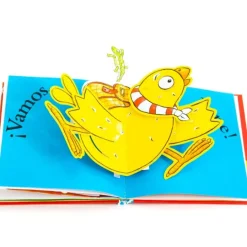 Cuento Pop-Ups El pollo Pepe va al colegio