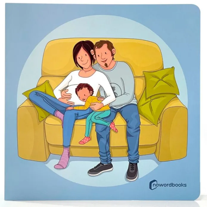 Cuento sin texto El nacimiento de la hermana - Nowordbooks