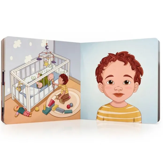 Cuento sin texto El nacimiento de la hermana - Nowordbooks