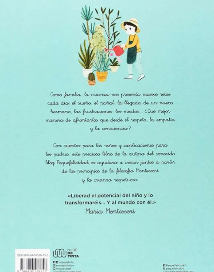 Cuentos Montessori para crecer felices - Marta Prada - Nube de Tinta