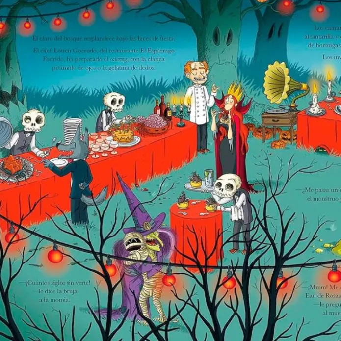 Cuento Un regalo monstruoso. Libro con solapas