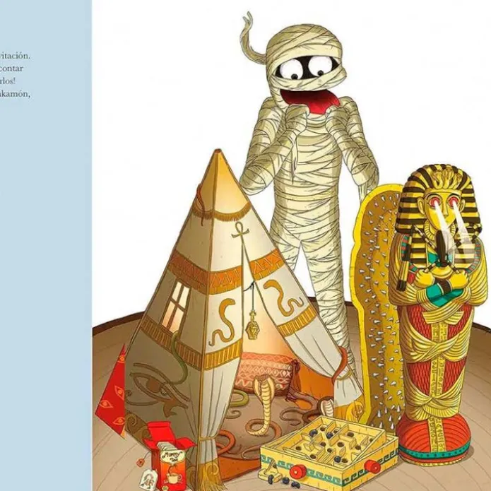 Cuento Un regalo monstruoso. Libro con solapas