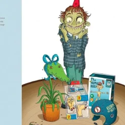 Cuento Un regalo monstruoso. Libro con solapas