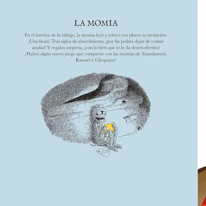 Cuento Un regalo monstruoso. Libro con solapas