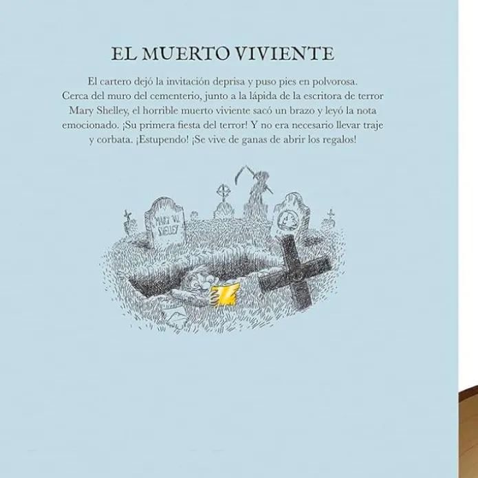 Cuento Un regalo monstruoso. Libro con solapas