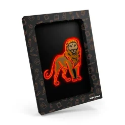Decoración con luz naranja Kidyneon animales - Kidywolf