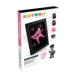 Decoración con luz rosa Kidyneon princesas - Kidywolf