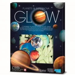 Decoraciones luminosas planetas y estrellas - Glow - 4M