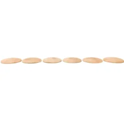 Discos de madera natural (6) - Grapat