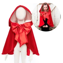 Disfraz capa de Caperucita Roja talla 4-6 - Great Pretenders