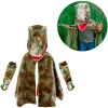 Disfraz capa de dinosaurio T-rex con garras talla 4-6 - Great Pretenders