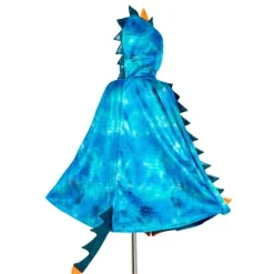 Disfraz capa de dragón azul talla 4-7 - Souza