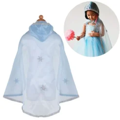Disfraz capa de reina de hielo talla 5-7 - Great Pretenders