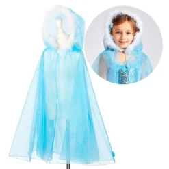 Disfraz capa de reina del hielo Frozen, talla 5-7 - Souza