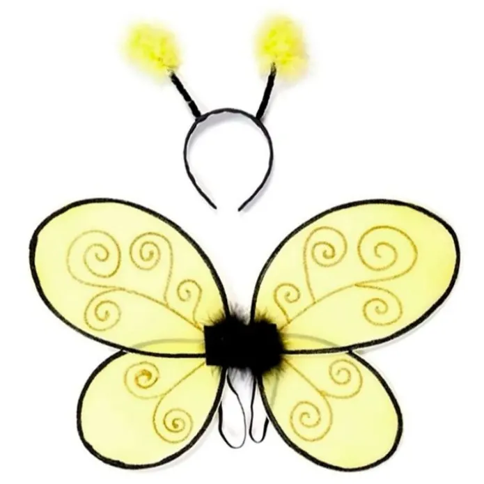 Disfraz de abeja con alas y diadema - Great Pretenders