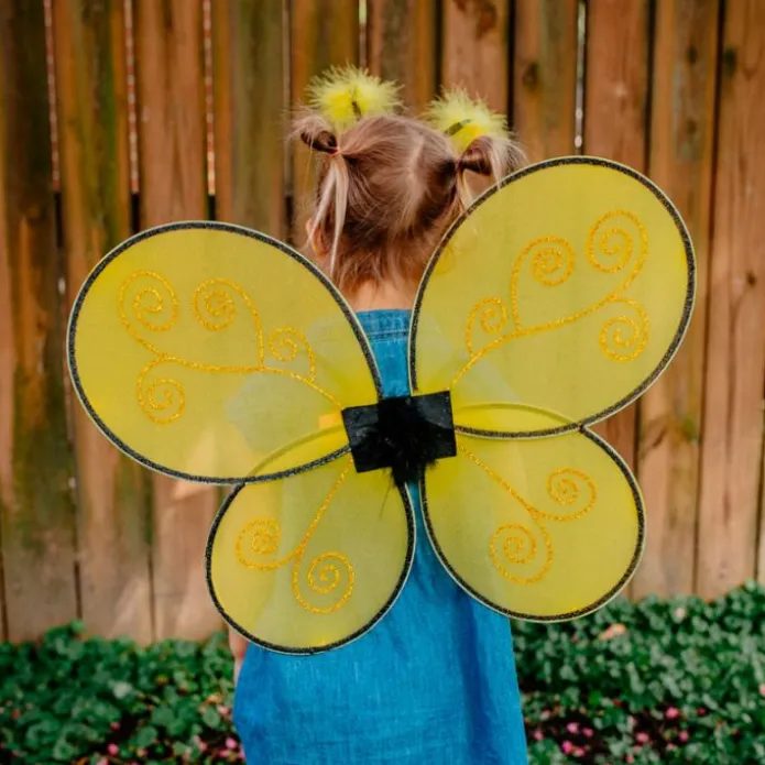 Disfraz de abeja con alas y diadema - Great Pretenders