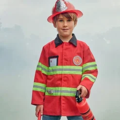 Disfraz de bombero con accesorios talla 4-7 - Souza