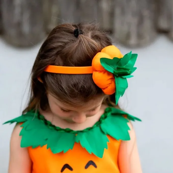 Disfraz de calabaza con diadema talla 5-6 - Great Pretenders