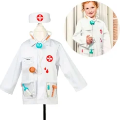 Disfraz de médico o doctor con accesorios talla 4-7 - Souza