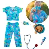 Disfraz de médico veterinario con accesorios talla 5-6 - Great Pretenders