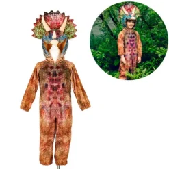 Disfraz mono de dinosaurio Triceratops talla 5-6 - Souza