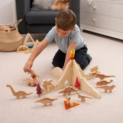 Divisores de madera Dinosaurios para mesas de luz o minimundos - Tickit