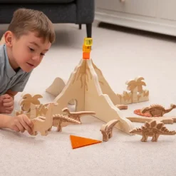 Divisores de madera Dinosaurios para mesas de luz o minimundos - Tickit