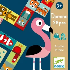 Dominó reversible Animales 28 piezas - Djeco