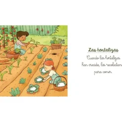 El huerto - Creciendo con Montessori - Klara Moncho - Beascoa