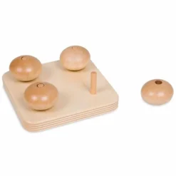 Elipses en base de madera - Montessori