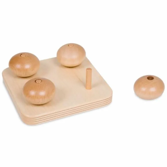 Elipses en base de madera - Montessori
