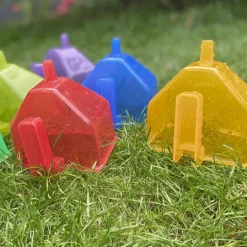 Embudos de colores translúcidos para agua y arena (6) - TickiT
