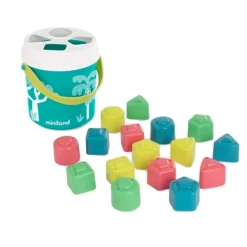 Encajable cubo con formas - Miniland