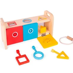 Encajable de madera caja de llaves Essentiel - Janod