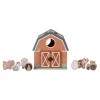 Encajable granero de madera con animales - Little Dutch