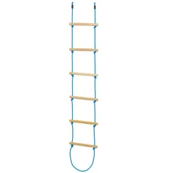 Escalera de madera y cuerda para trepar - Trelines